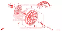 ROUE AVANT pour Honda REBEL 500 de 2023