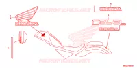 AUTOCOLLANTS pour Honda REBEL 500 de 2023