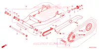 BRAS OSCILLANT pour Honda REBEL 500 de 2023