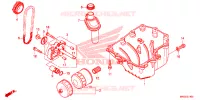 CARTER   POMPE   FILTRE A HUILE pour Honda REBEL 500 de 2023