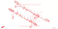 CLIGNOTANT pour Honda AFRICA TWIN 1100 DCT ADVENTURE SPORT de 2023