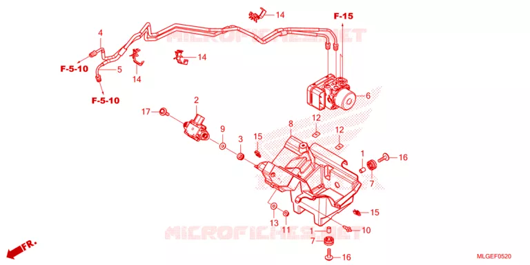 MODULATEUR ABS Honda MOTO 1100 AFRICA-TWIN 2024  CRF1100DP