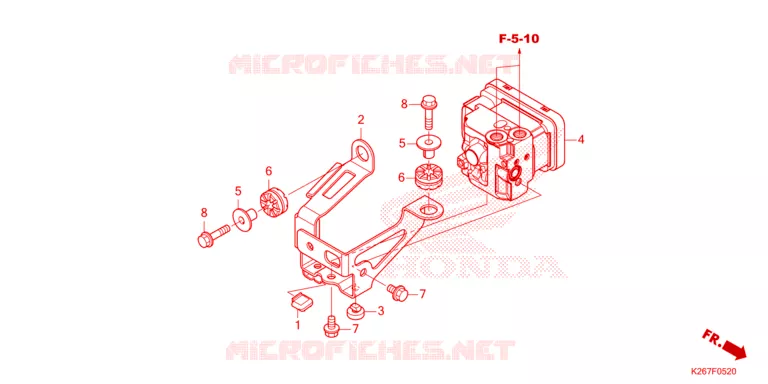 MODULATEUR ABS Honda MOTO 125 MSX 2023  MSX125AP