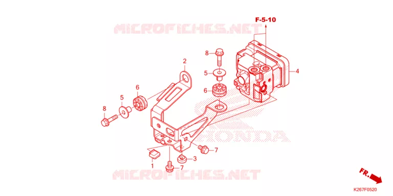 MODULATEUR ABS Honda MOTO 125 MSX 2023  MSX125AP