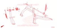 BEQUILLE pour Honda FORZA 125 TOP BOX de 2023