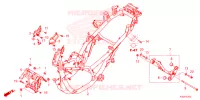 CADRE pour Honda FORZA 125 TOP BOX de 2023