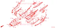 MARCHE PIEDS pour Honda FORZA 125 TOP BOX de 2023