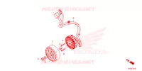 ROTOR   STATOR pour Honda FORZA 125 TOP BOX de 2023