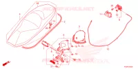 SELLE pour Honda FORZA 125 TOP BOX de 2023