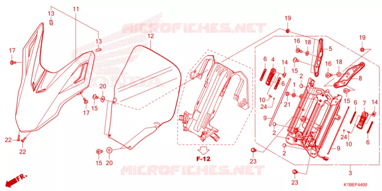 PARE BRISE Honda SCOOTER 250 FORZA 2023  NSS250AP