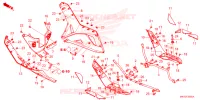 MARCHE PIEDS pour Honda FORZA 750 35KW de 2023