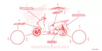 AUTOCOLLANTS pour Honda SH 350 ED de 2023