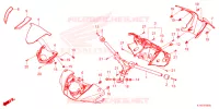 GUIDON   CARENAGE pour Honda SH 350 SMART TOP BOX de 2023