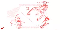 SUPPORT pour Honda SH 350 SMART TOP BOX de 2023