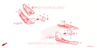REPOSE PIED pour Honda SH 350 SPORTY de 2023