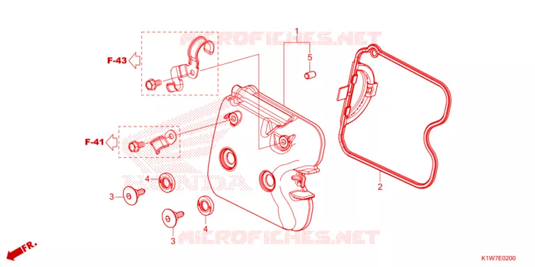 COUVRE CULASSE Honda SCOOTER 350 SH 2023  SH350ASP