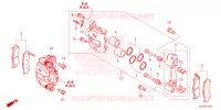 ETRIER DE FREIN AVANT pour Honda PIONEER 1000-5P FOREST de 2022