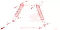 AMORTISSEUR AVANT pour Honda PIONEER 700 M4 de 2023
