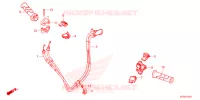 COMMODO   LEVIER   CABLE pour Honda SH 150 SPORTY de 2023