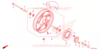 ROUE AVANT pour Honda SH 150 SPORTY de 2023