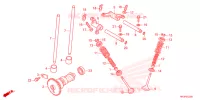 ARBRE A CAMES   SOUPAPE pour Honda FOURTRAX 420 RANCHER 4X4 AT DCT EPS de 2023