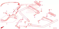 PEDALE   REPOSE PIED pour Honda FOURTRAX 420 RANCHER 4X4 AT DCT EPS de 2023