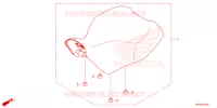 SELLE pour Honda FOURTRAX 520 RUBICON DCT IRS EPS de 2022