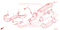 SILENCIEUX D'ECHAPPEMENT pour Honda FOURTRAX 520 RUBICON DCT IRS EPS de 2022