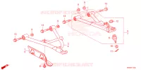 TRIANGLES AVANT pour Honda FOURTRAX 520 RUBICON DCT IRS EPS de 2022