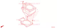CYLINDRE pour Honda FOURTRAX 520 RUBICON DCT IRS EPS de 2023