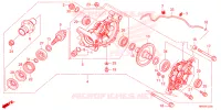 ENGRENAGE FINAL ARRIERE pour Honda FOURTRAX 520 RUBICON DCT IRS EPS de 2023