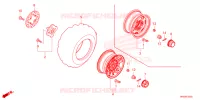 ROUE AVANT pour Honda FOURTRAX 520 RUBICON DCT IRS EPS de 2023