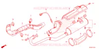 SILENCIEUX D'ECHAPPEMENT pour Honda FOURTRAX 520 RUBICON DCT IRS EPS de 2023