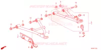 TRIANGLES AVANT pour Honda FOURTRAX 520 RUBICON DCT IRS EPS de 2023