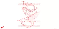 CYLINDRE pour Honda FOURTRAX 520 RUBICON DCT EPS DELUXE de 2023