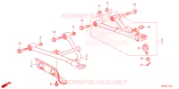TRIANGLES AVANT pour Honda FOURTRAX 520 RUBICON DCT EPS DELUXE de 2023
