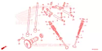 ARBRE A CAMES   SOUPAPE pour Honda FOURTRAX 520 FOREMAN 4X4 BASE de 2022
