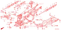 CADRE pour Honda FOURTRAX 520 FOREMAN 4X4 BASE de 2022