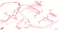 PEDALE   REPOSE PIED pour Honda FOURTRAX 520 FOREMAN 4X4 BASE de 2022