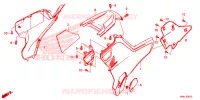 COUVERCLE LATERAL   CAPOT DE RESERVOIR pour Honda FOURTRAX 520 FOREMAN RUBICON 4X4 EPS de 2022