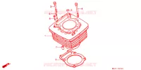 CYLINDRE pour Honda XR 600 R de 1991