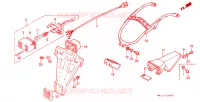 FEU ARRIERE pour Honda XR 600 R de 1991