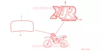 AUTOCOLLANTS pour Honda XR 600 R de 1992