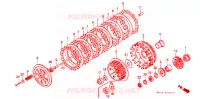 EMBRAYAGE pour Honda XR 600 R de 1992