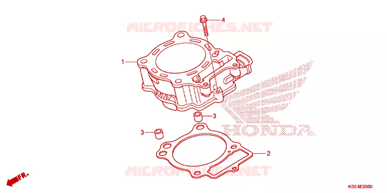 CYLINDRE Honda MOTO 150 CRF 2007  CRF150R7