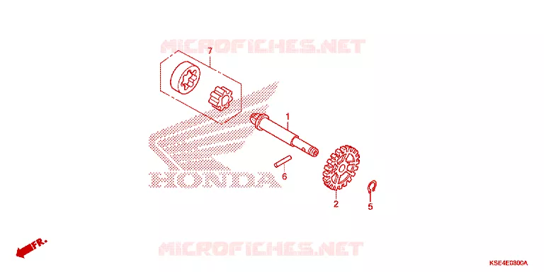 POMPE A HUILE Honda MOTO 150 CRF 2008  CRF150R8