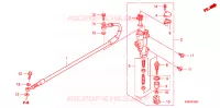 MAITRE CYLINDRE DE FREIN ARRIERE pour Honda CRF 150 R de 2009