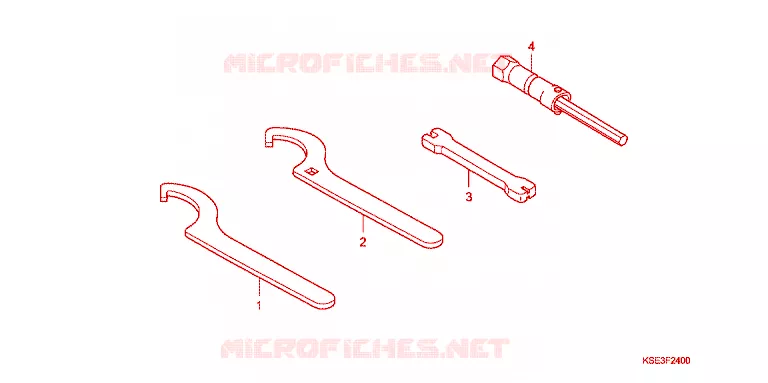 OUTIL Honda MOTO 150 CRF 2012  CRF150RBC