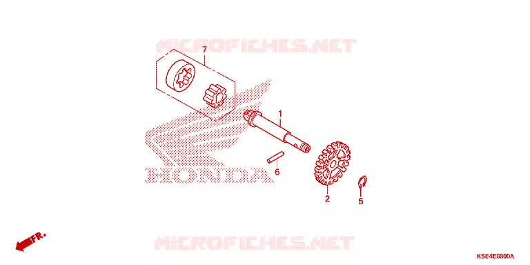 POMPE A HUILE Honda MOTO 150 CRF 2009  CRF150RB9
