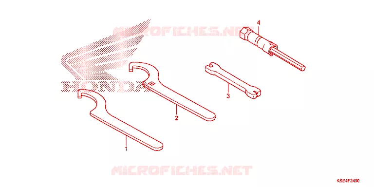 OUTIL Honda MOTO 150 CRF 2012  CRF150RBC